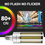 2023 Upgraded 200W Commercial Grade LED Corn Bulb Fanless 5000K Daylight E39 Base 27,000LM - UL Listed