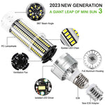 DragonLight 54W LED Corn Bulb 6000K Daylight E26/E39 Base 6,500LM - UL Listed