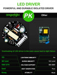 2023 Upgraded 120W Commercial Grade LED Corn Bulb Fanless 5000K Daylight E26/E39 Base 14,400LM - UL Listed
