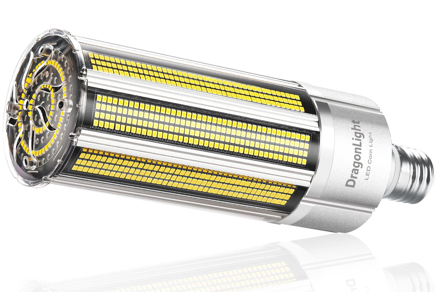 2025 Upgraded 240W Commercial Grade LED Corn Bulb Fanless 5000K Daylight E39 Base 32,400LM - UL Listed