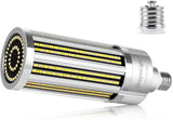 DragonLight 80W Commercial Grade LED Corn Bulb Fanless 5000K Daylight E26/E39 Base 9,600LM - UL Listed