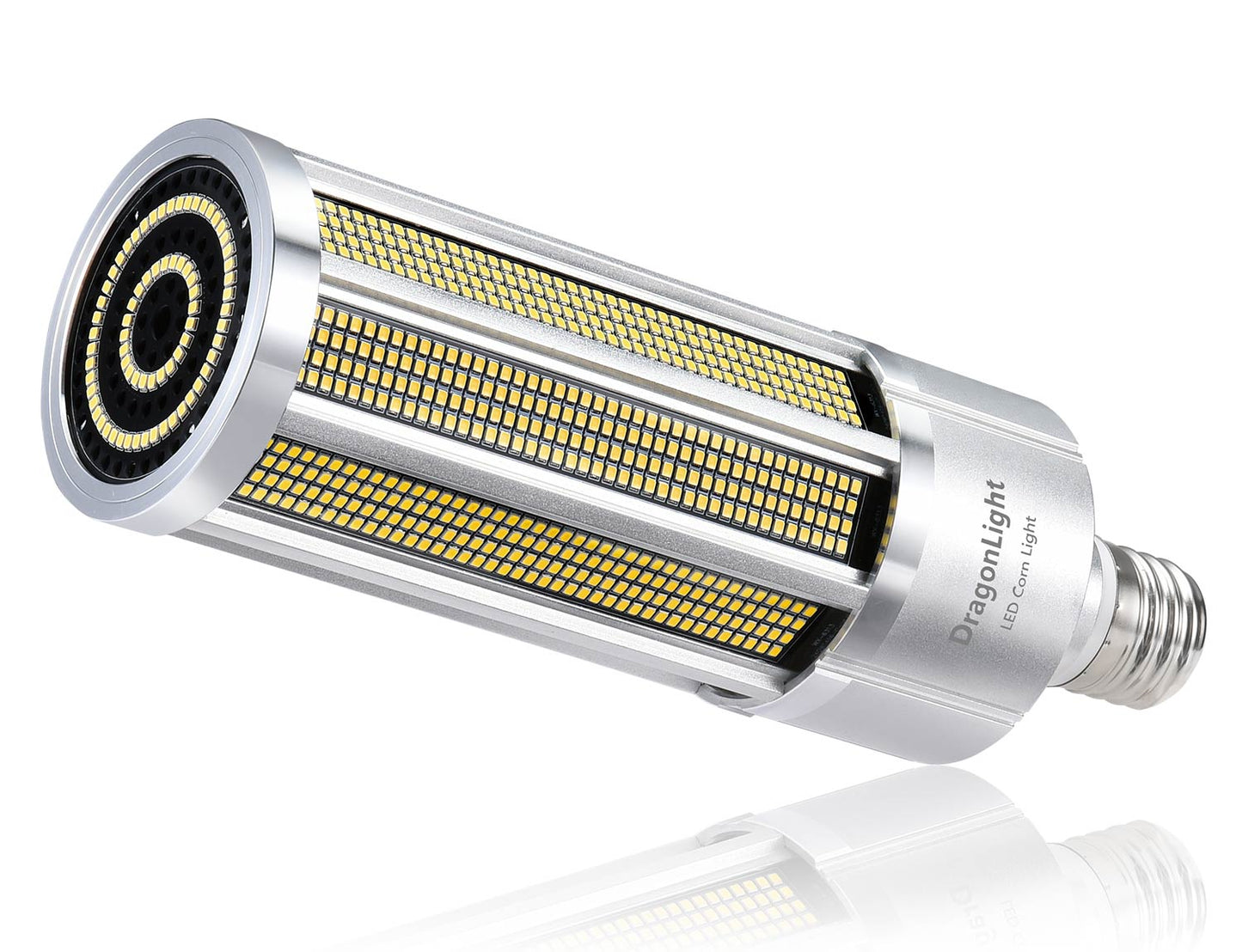 DragonLight 150W Commercial Grade LED Corn Bulb Fanless 5000K Daylight E39 Base 20,250LM - UL Listed