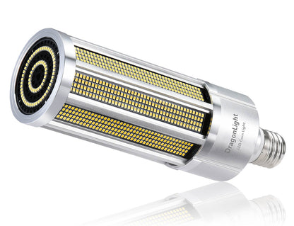 DragonLight 150W Commercial Grade LED Corn Bulb Fanless 5000K Daylight E39 Base 20,250LM - UL Listed