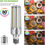 DragonLight 50W LED Corn Bulb 6000K Daylight E26/E39 Base 6,000LM - UL Listed