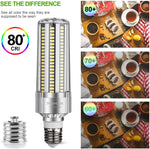 DragonLight 54W LED Corn Bulb 6000K Daylight E26/E39 Base 6,500LM - UL Listed