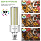 DragonLight 240W Commercial Grade LED Corn Bulb 3000K Warm White E39 Base 32,400LM - UL Listed