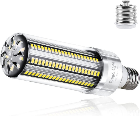 DragonLight 50W LED Corn Bulb 6000K Daylight E26/E39 Base 6,000LM - UL Listed