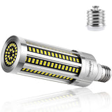 DragonLight 60W LED Corn Bulb Fanless 5000K Daylight E26/E39 Base 7,200LM - UL Listed