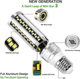 DragonLight 20W LED Corn Bulbs Fanless 3000K Warm White E26 Base 2,400LM [Pack of 2] - UL Listed