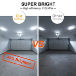 DragonLight 50W LED Corn Bulbs 6000K Daylight E26/E39 Base 5,000LM [Twin Value Pack]