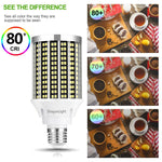 DragonLight 30W LED Corn Bulbs 3000K Warm White E26 Base 3,600LM [Twin Value Pack]