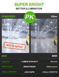 DragonLight 80W Commercial Grade LED Corn Bulb 5000K Daylight E26/E39 Base 9,600LM - UL Listed