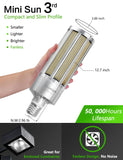 DragonLight 150W Commercial Grade LED Corn Bulb Fanless 5000K Daylight E39 Base 20,250LM - UL Listed