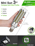 DragonLight 54W LED Corn Bulb Fanless 6000K Daylight E26/E39 Base 6,500LM - UL Listed